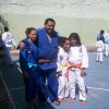 Treino fisico com as meninas na quadra
